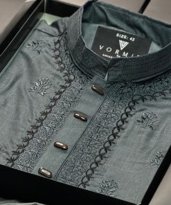 Premium Half Embroidery Panjabi - 1006